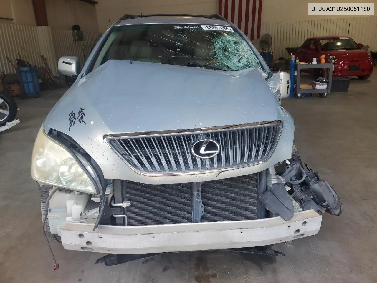 2005 Lexus Rx 330 VIN: JTJGA31U250051180 Lot: 68551084