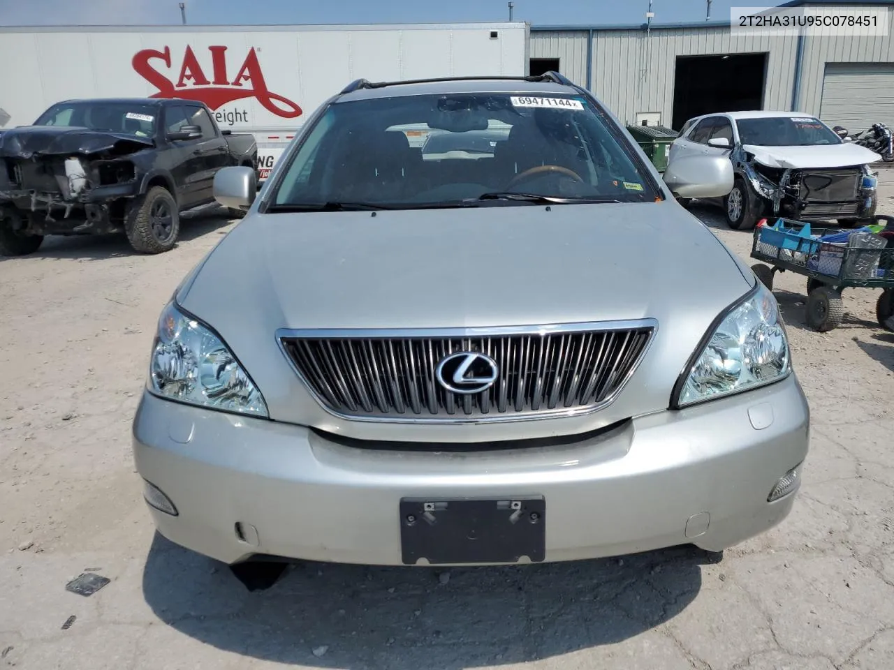 2005 Lexus Rx 330 VIN: 2T2HA31U95C078451 Lot: 69471144