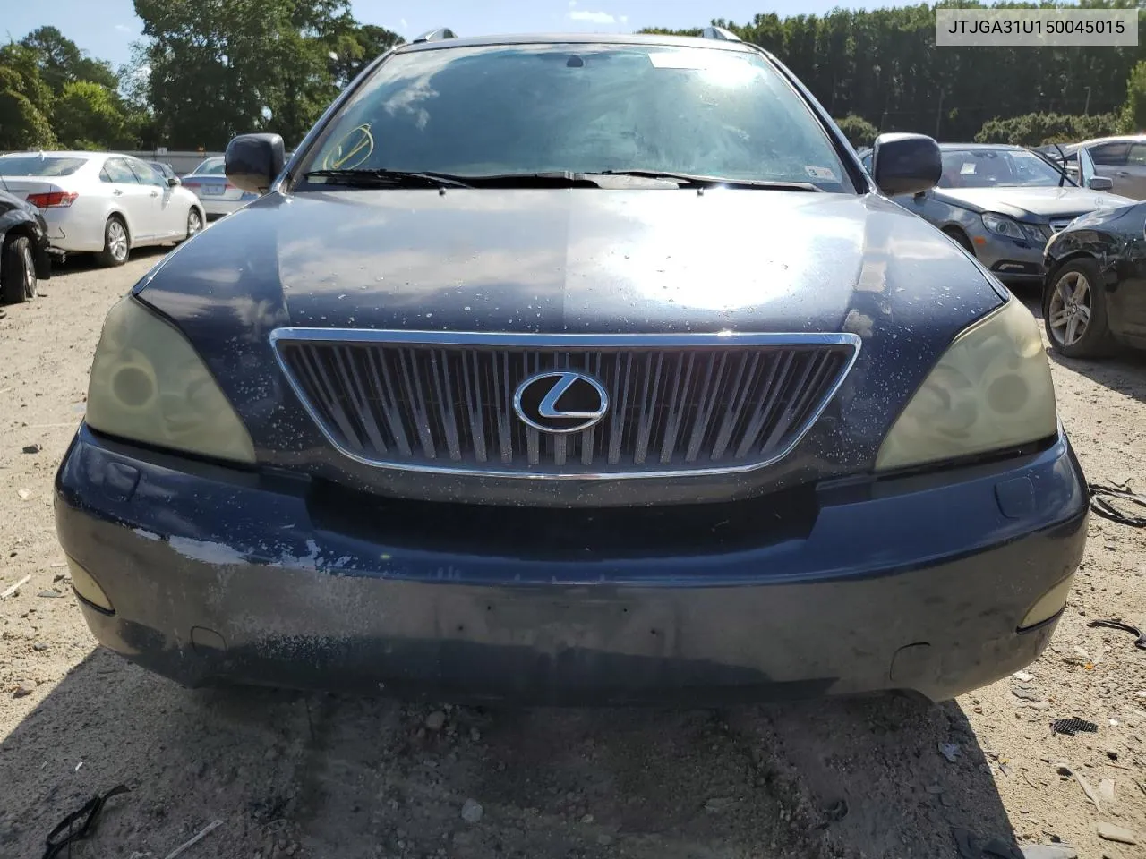 2005 Lexus Rx 330 VIN: JTJGA31U150045015 Lot: 69779564