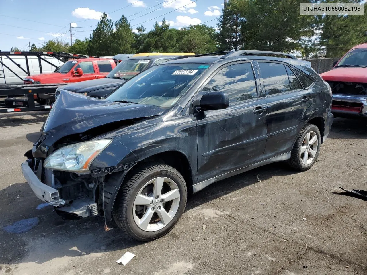 2005 Lexus Rx 330 VIN: JTJHA31U650082193 Lot: 70062104