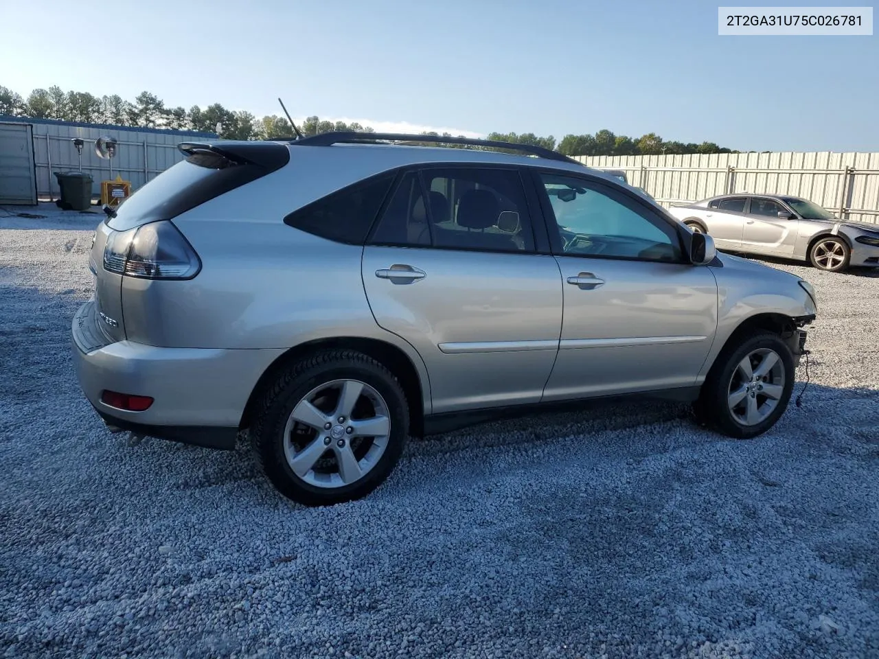 2005 Lexus Rx 330 VIN: 2T2GA31U75C026781 Lot: 70141244