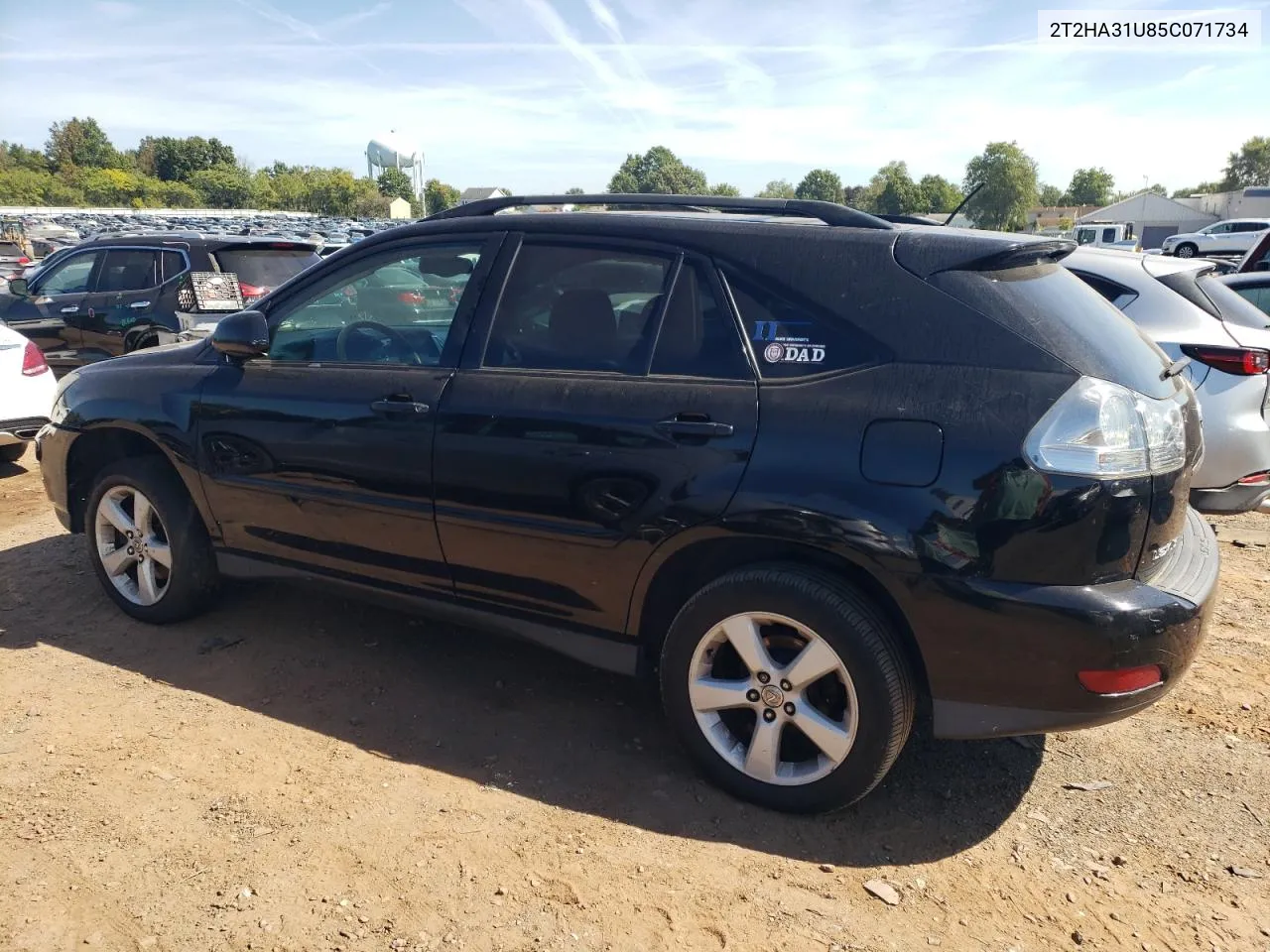 2005 Lexus Rx 330 VIN: 2T2HA31U85C071734 Lot: 70984044