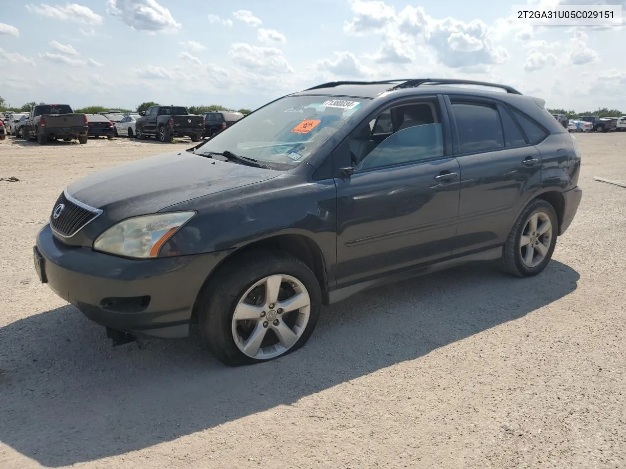 2005 Lexus Rx 330 VIN: 2T2GA31U05C029151 Lot: 71380034