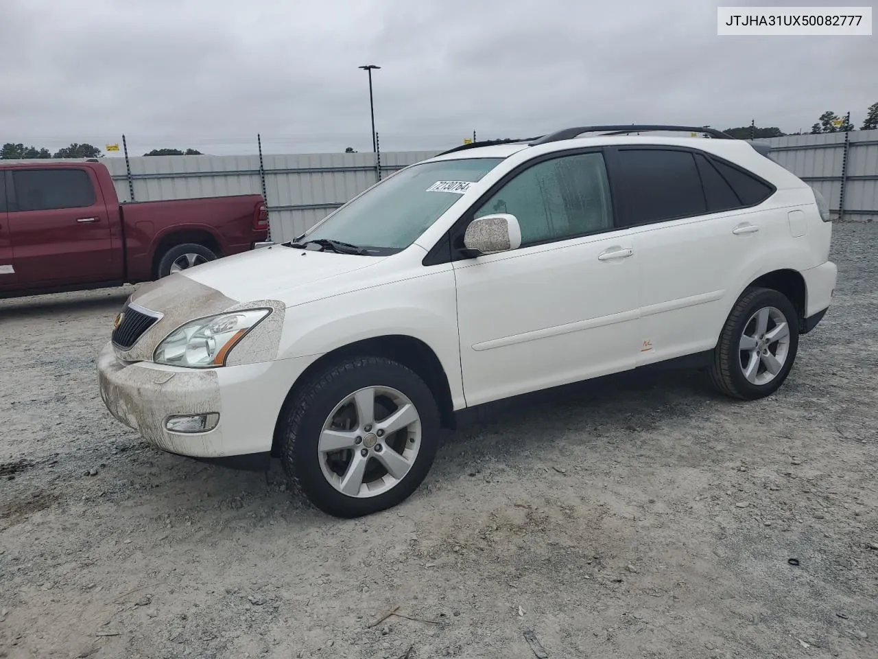 2005 Lexus Rx 330 VIN: JTJHA31UX50082777 Lot: 72130764