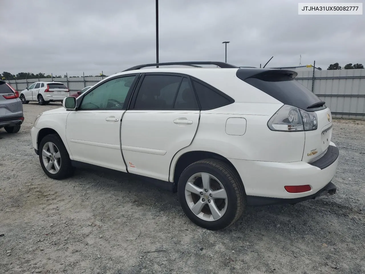 2005 Lexus Rx 330 VIN: JTJHA31UX50082777 Lot: 72130764