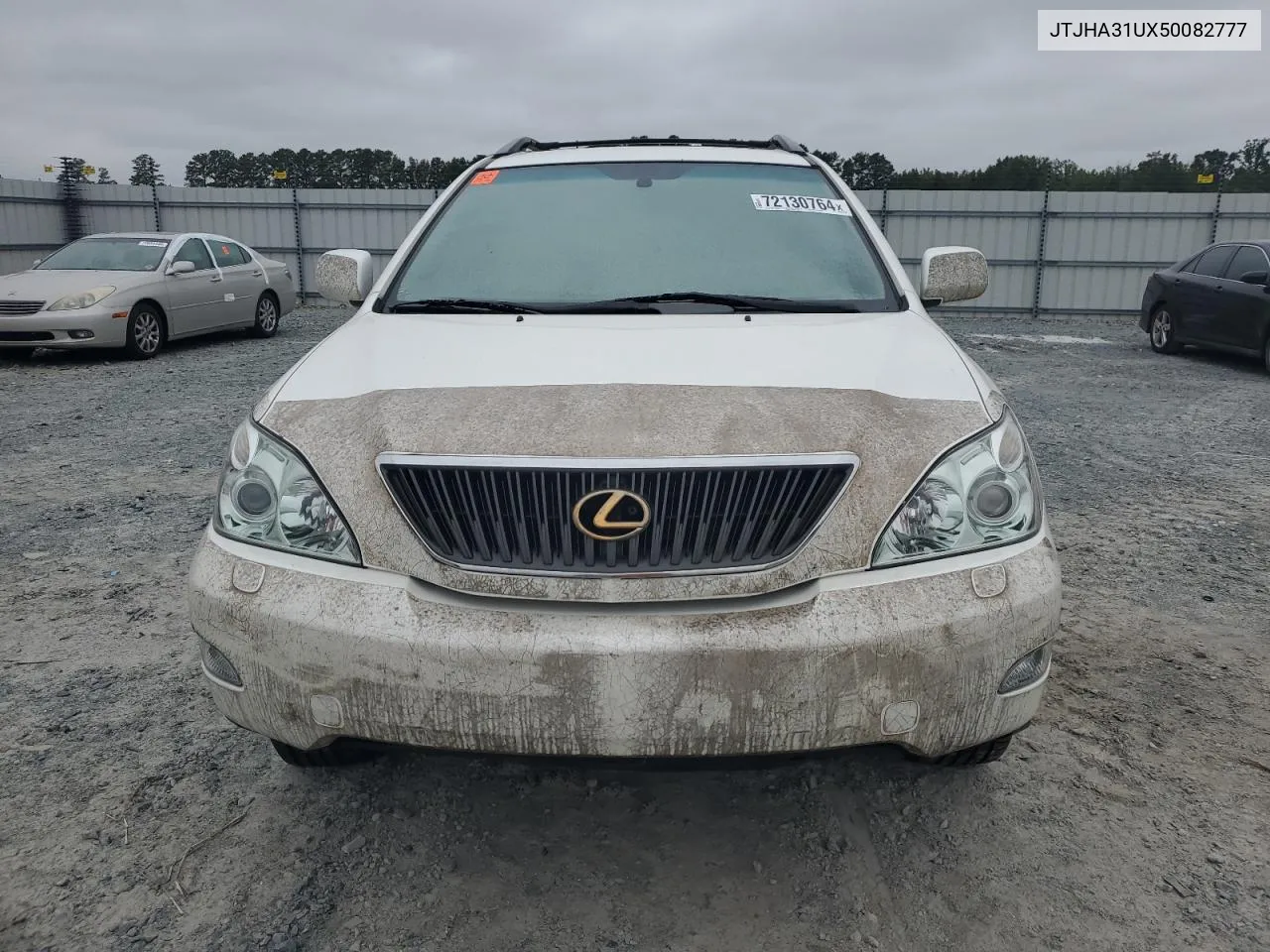 2005 Lexus Rx 330 VIN: JTJHA31UX50082777 Lot: 72130764