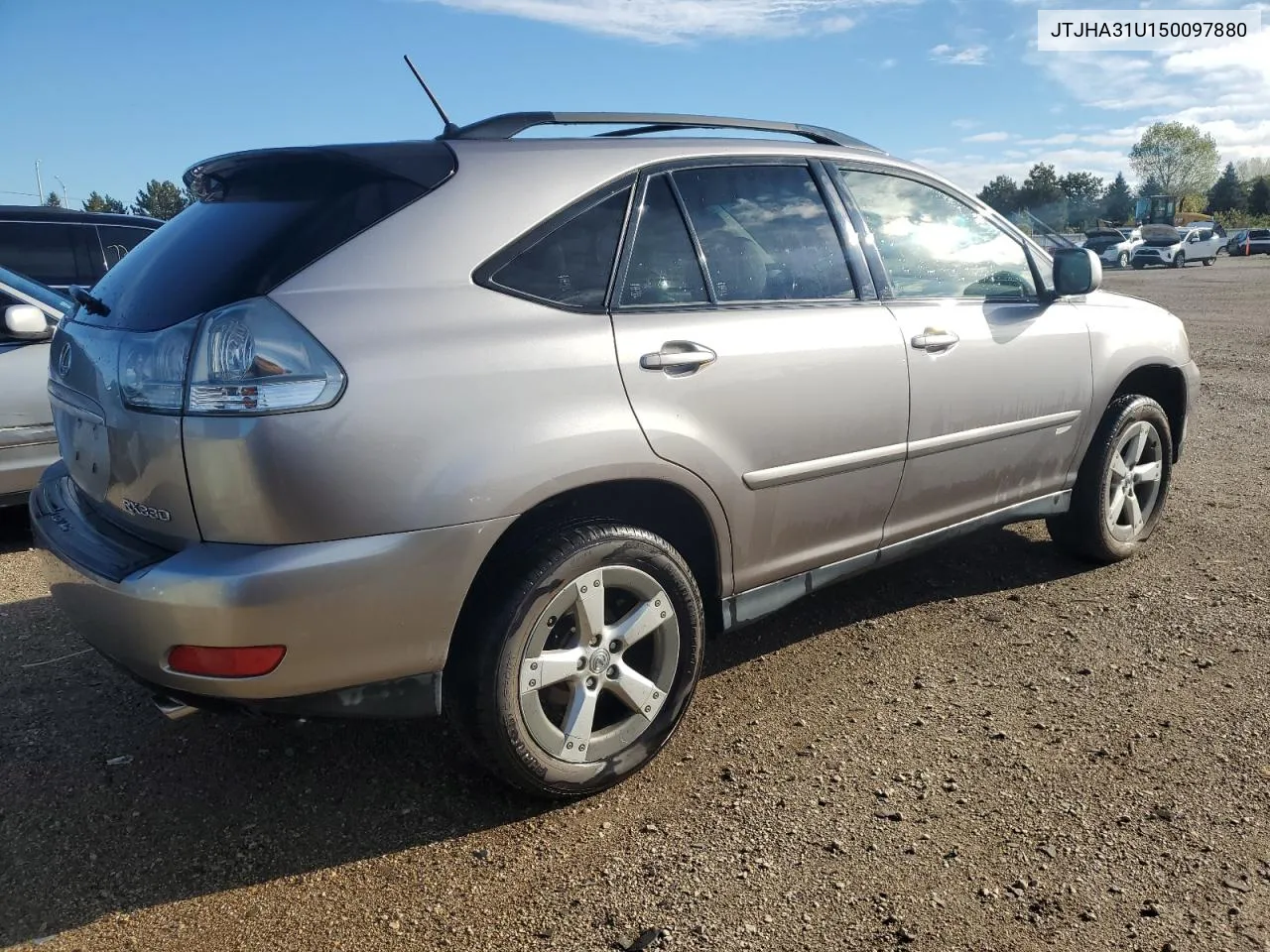 2005 Lexus Rx 330 VIN: JTJHA31U150097880 Lot: 72556304