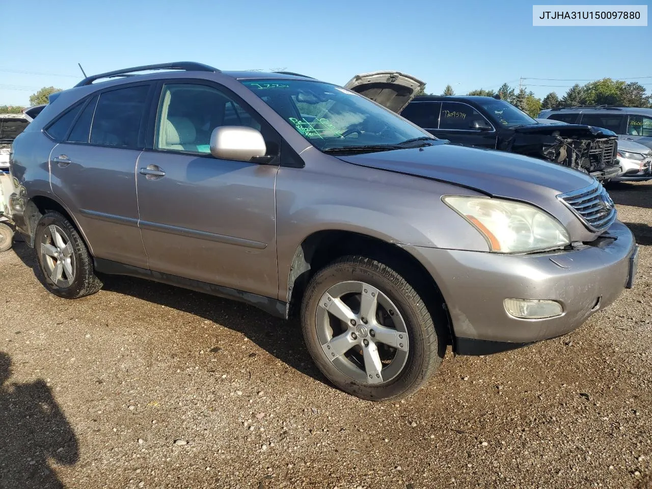 2005 Lexus Rx 330 VIN: JTJHA31U150097880 Lot: 72556304