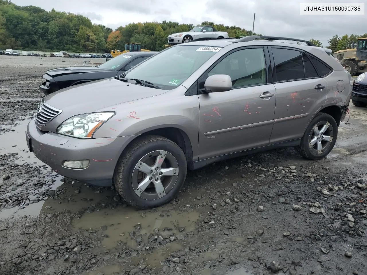 2005 Lexus Rx 330 VIN: JTJHA31U150090735 Lot: 73550354