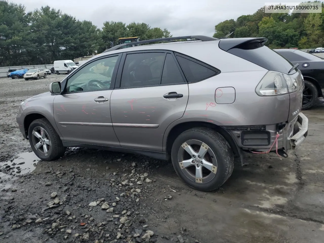 2005 Lexus Rx 330 VIN: JTJHA31U150090735 Lot: 73550354