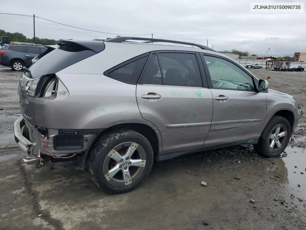 2005 Lexus Rx 330 VIN: JTJHA31U150090735 Lot: 73550354