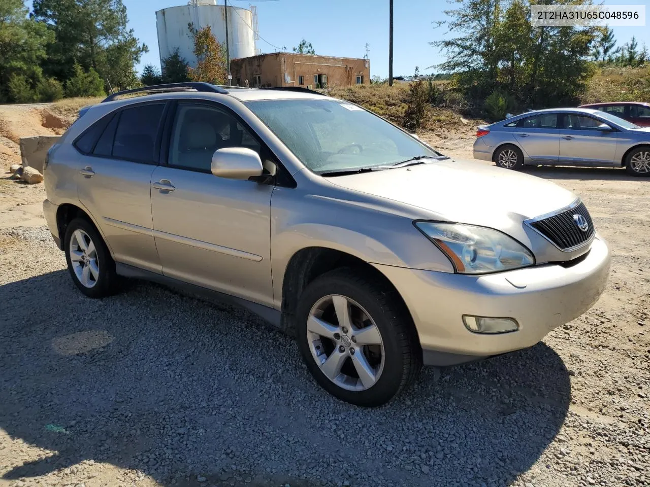 2005 Lexus Rx 330 VIN: 2T2HA31U65C048596 Lot: 73695314