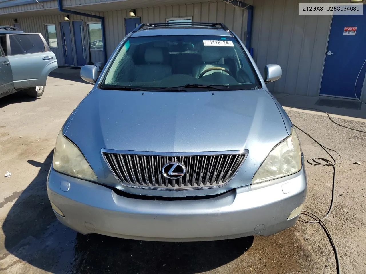 2005 Lexus Rx 330 VIN: 2T2GA31U25C034030 Lot: 74116724