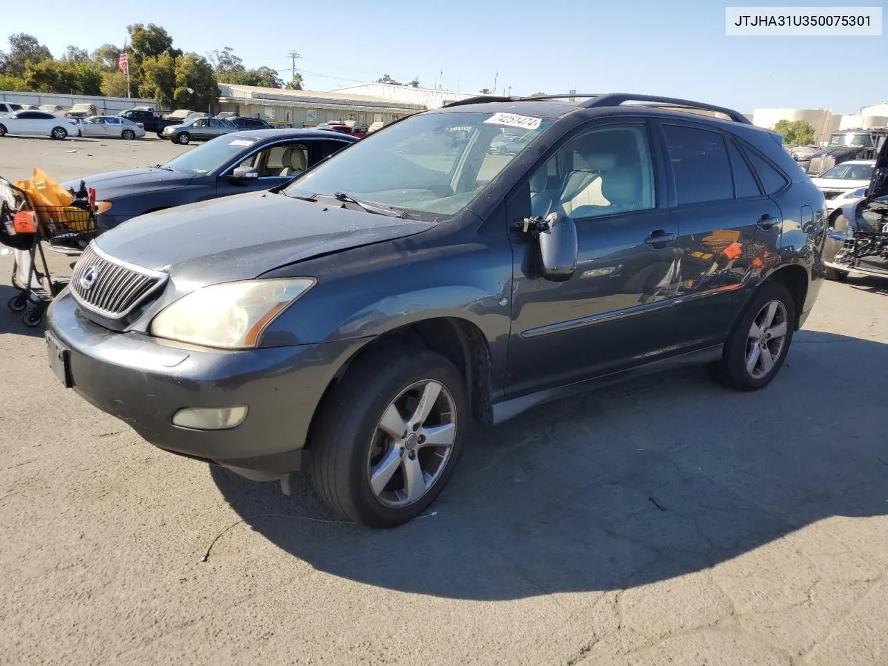 2005 Lexus Rx 330 VIN: JTJHA31U350075301 Lot: 74251474