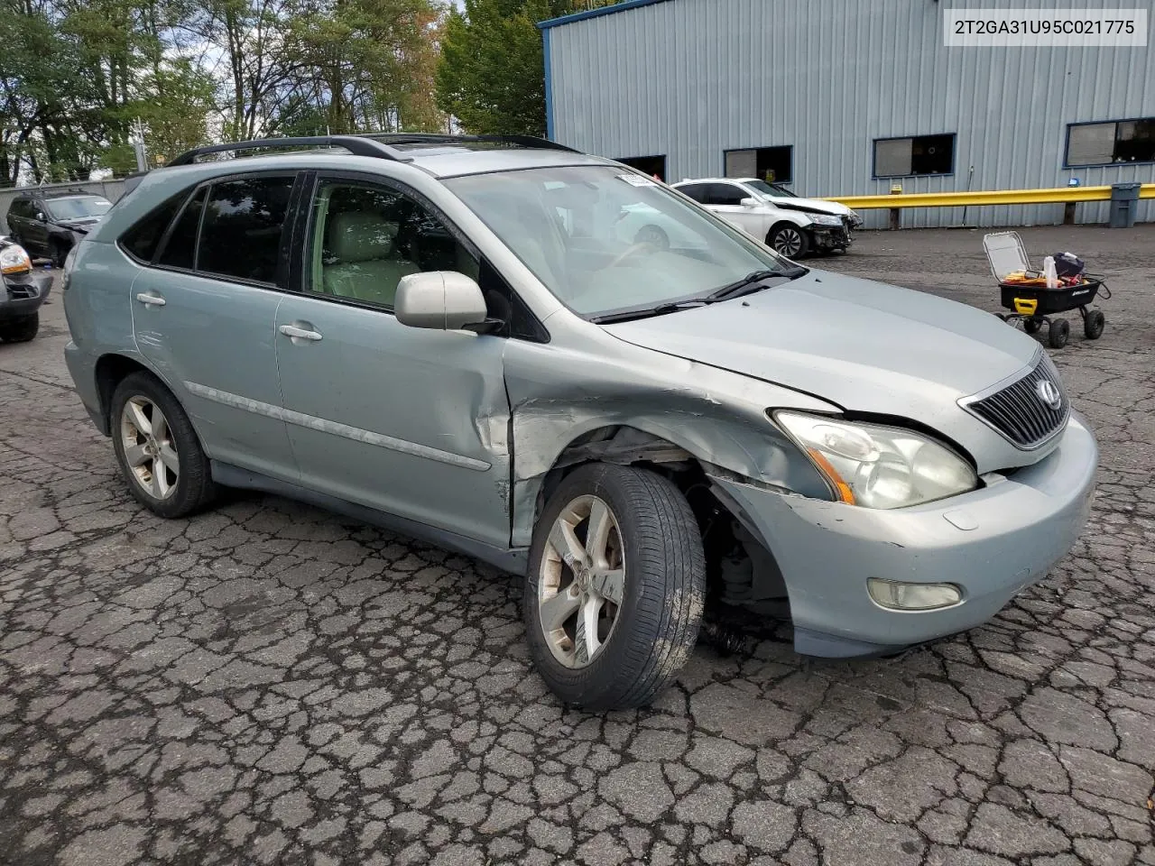 2005 Lexus Rx 330 VIN: 2T2GA31U95C021775 Lot: 74355294