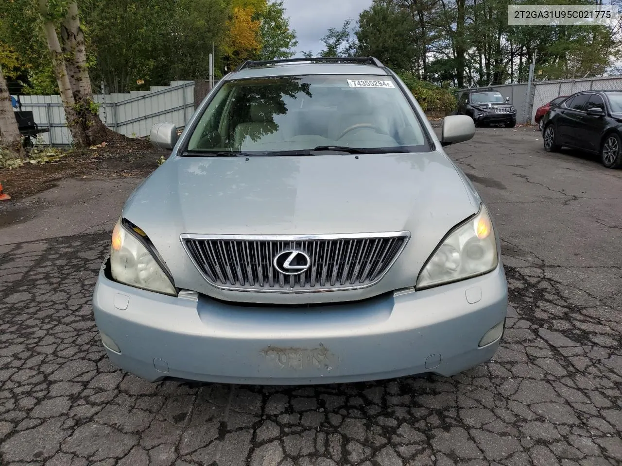 2005 Lexus Rx 330 VIN: 2T2GA31U95C021775 Lot: 74355294