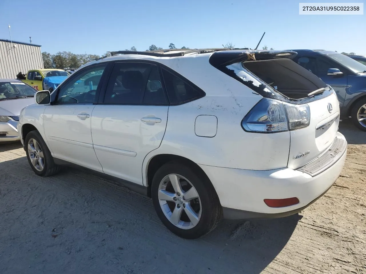 2005 Lexus Rx 330 VIN: 2T2GA31U95C022358 Lot: 74932234