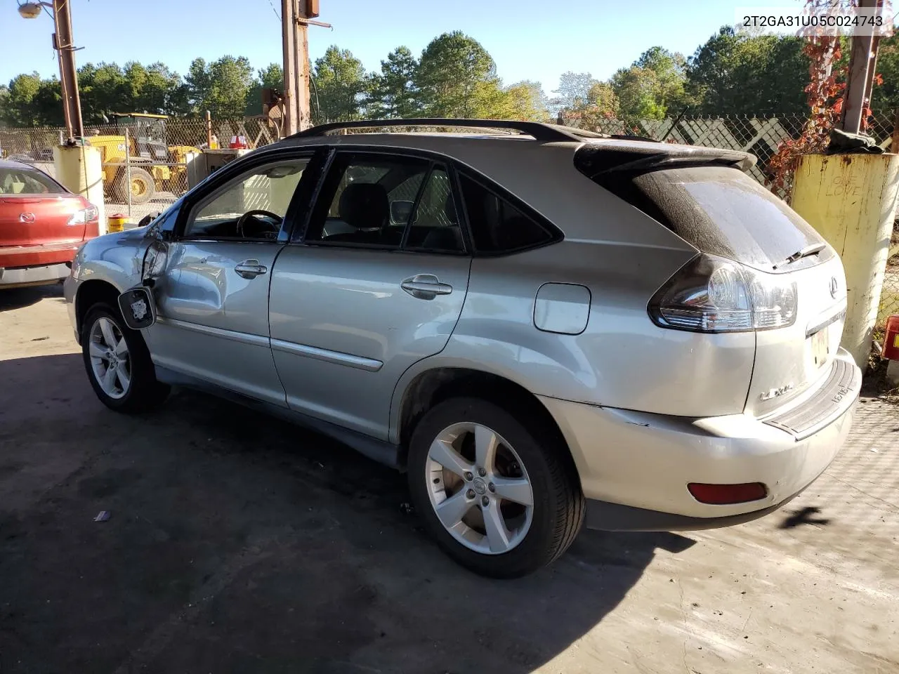 2005 Lexus Rx 330 VIN: 2T2GA31U05C024743 Lot: 75494564