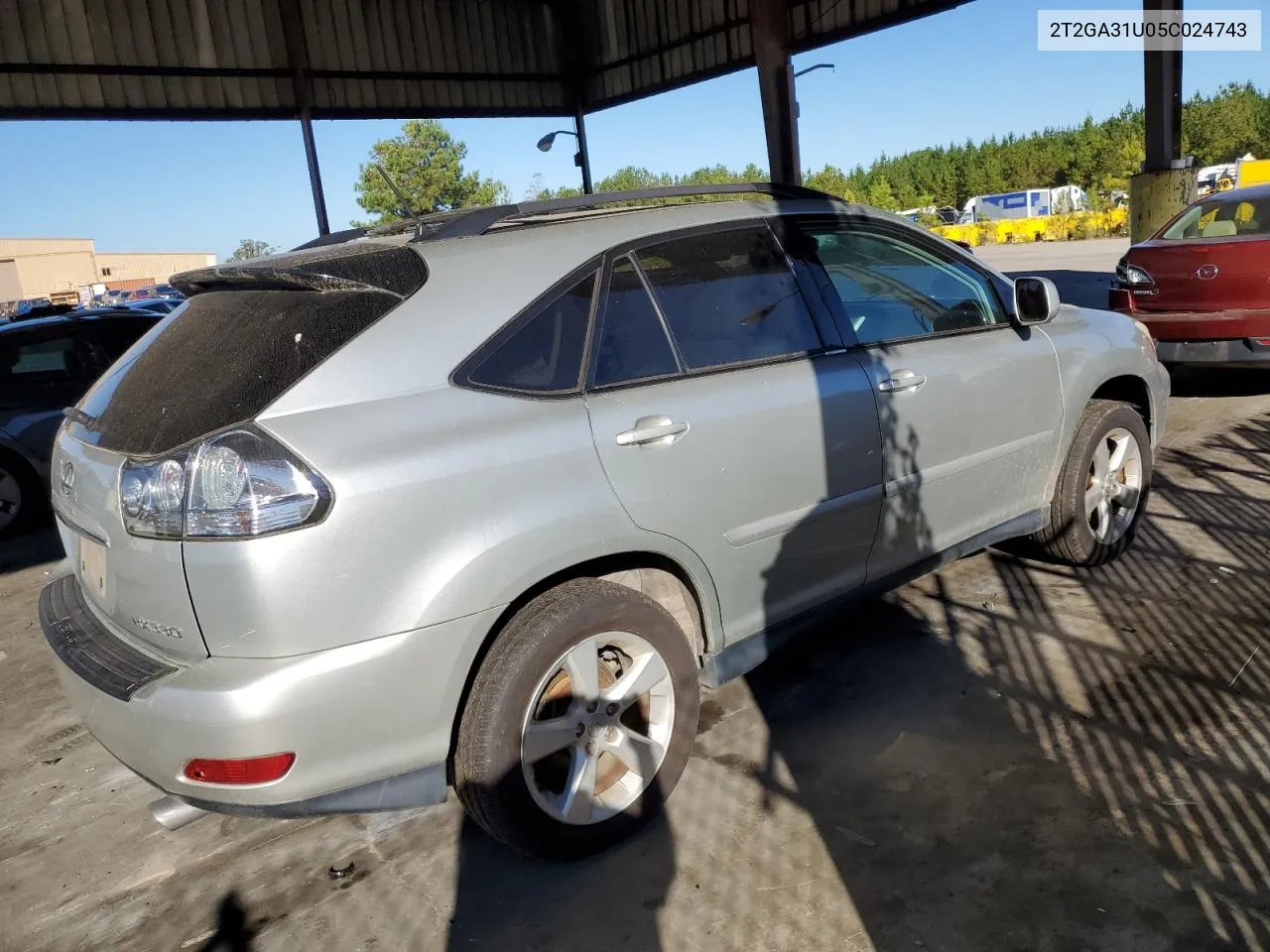 2005 Lexus Rx 330 VIN: 2T2GA31U05C024743 Lot: 75494564