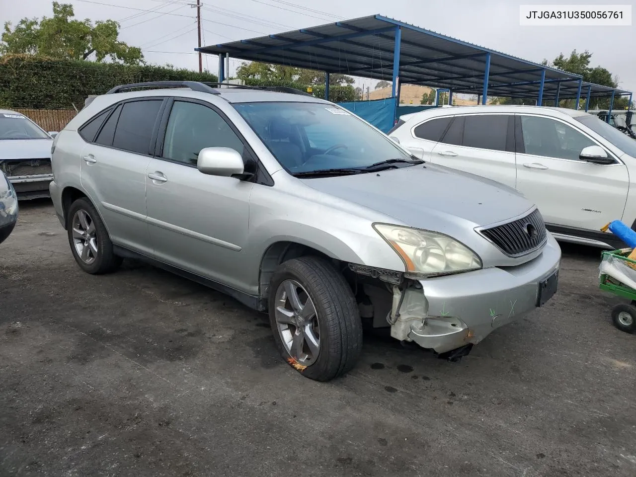 2005 Lexus Rx 330 VIN: JTJGA31U350056761 Lot: 75953634