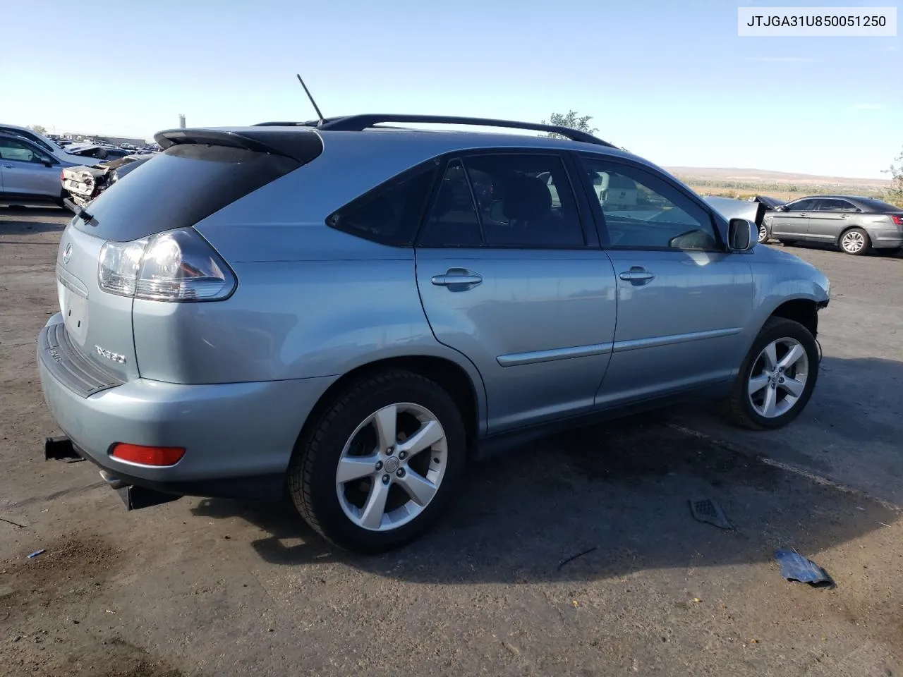 2005 Lexus Rx 330 VIN: JTJGA31U850051250 Lot: 76155014