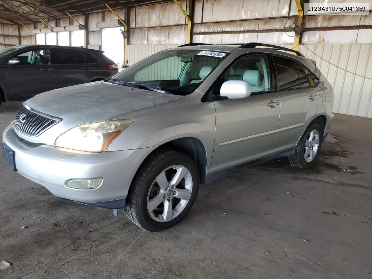 2005 Lexus Rx 330 VIN: 2T2GA31U75C041359 Lot: 76158864