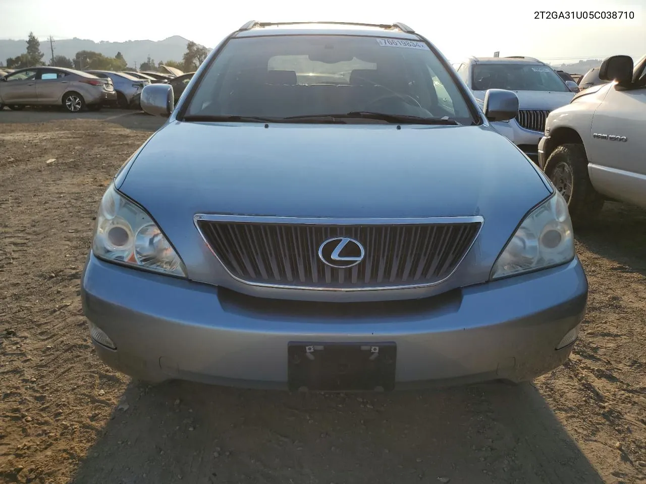 2005 Lexus Rx 330 VIN: 2T2GA31U05C038710 Lot: 76619834