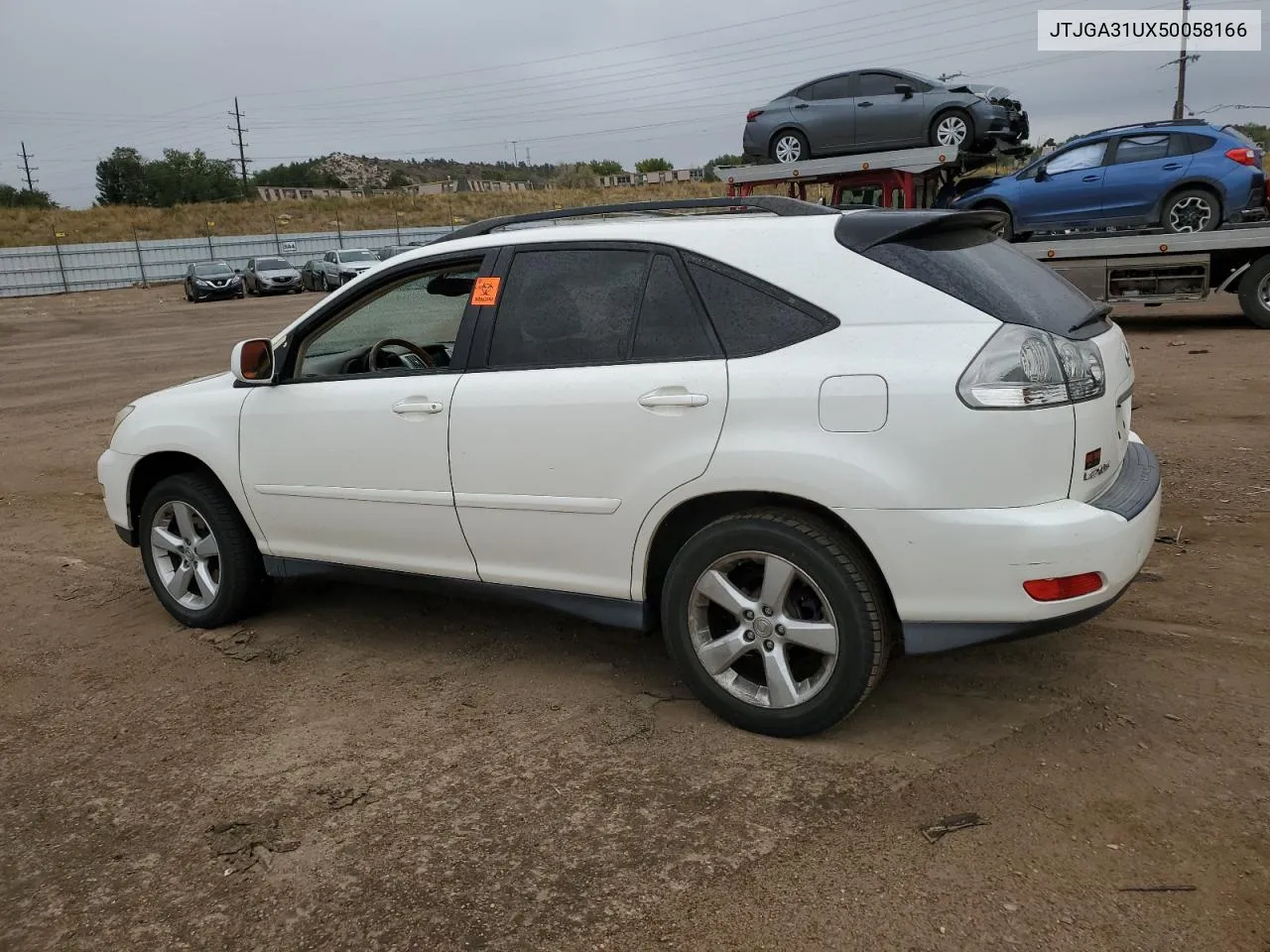 2005 Lexus Rx 330 VIN: JTJGA31UX50058166 Lot: 76781574