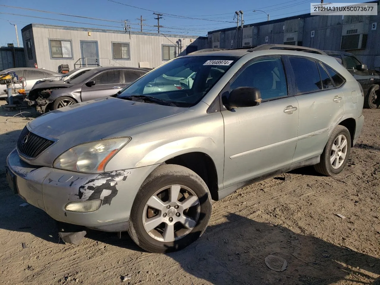 2005 Lexus Rx 330 VIN: 2T2HA31UX5C073677 Lot: 77448974