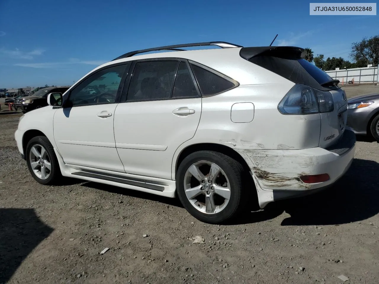 2005 Lexus Rx 330 VIN: JTJGA31U650052848 Lot: 77632574