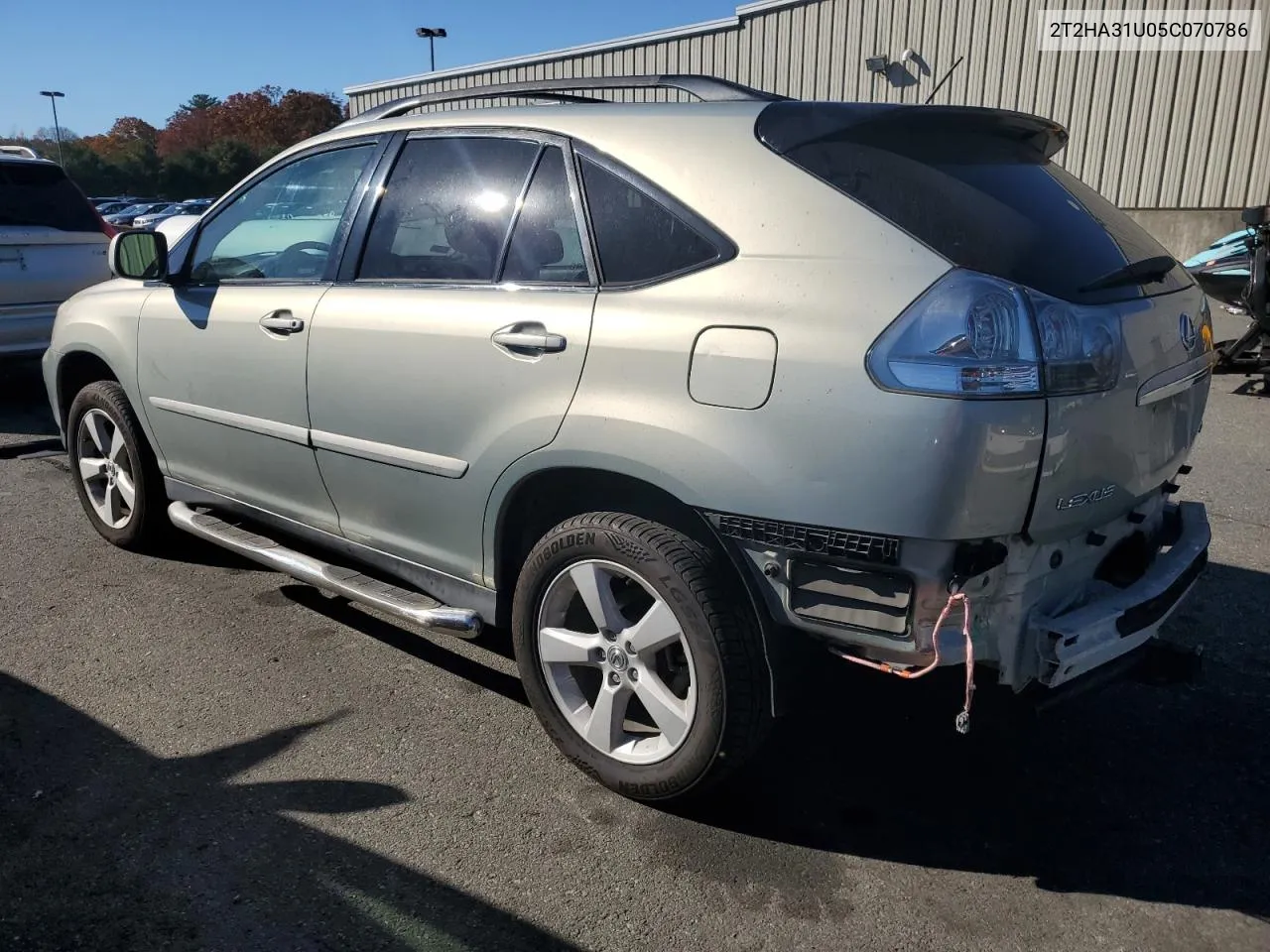 2005 Lexus Rx 330 VIN: 2T2HA31U05C070786 Lot: 77686824