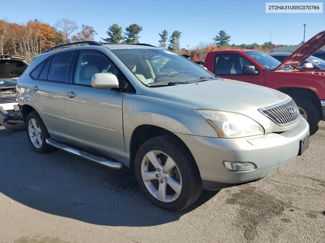 2005 Lexus Rx 330 VIN: 2T2HA31U05C070786 Lot: 77686824