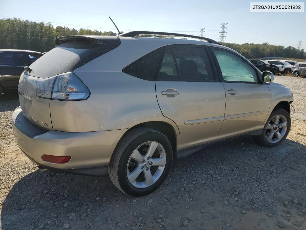 2005 Lexus Rx 330 VIN: 2T2GA31UX5C021932 Lot: 78475874