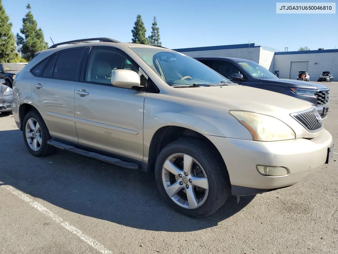 2005 Lexus Rx 330 VIN: JTJGA31U650046810 Lot: 78903634