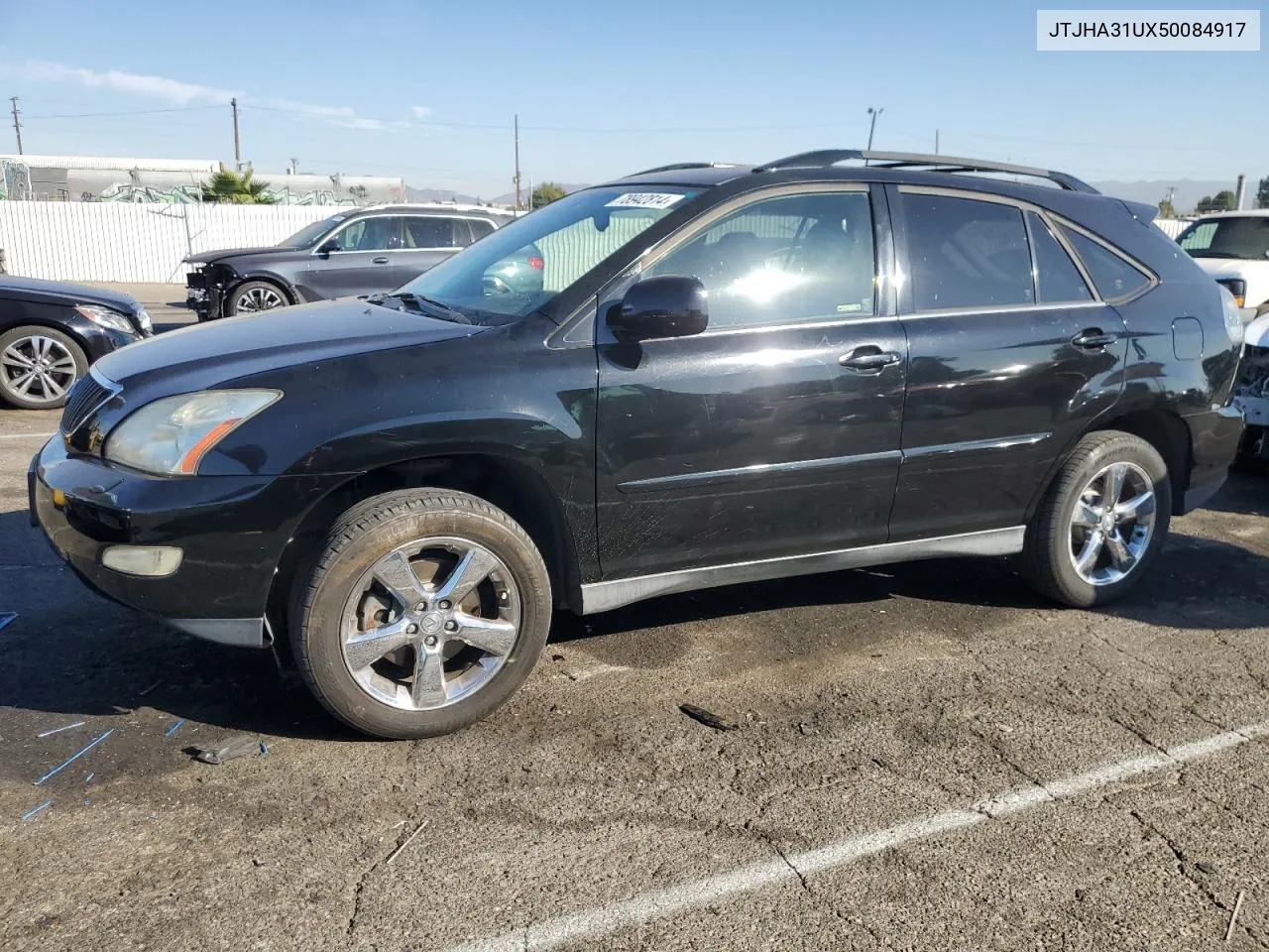 2005 Lexus Rx 330 VIN: JTJHA31UX50084917 Lot: 78942814