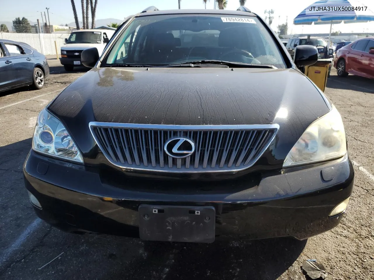 2005 Lexus Rx 330 VIN: JTJHA31UX50084917 Lot: 78942814