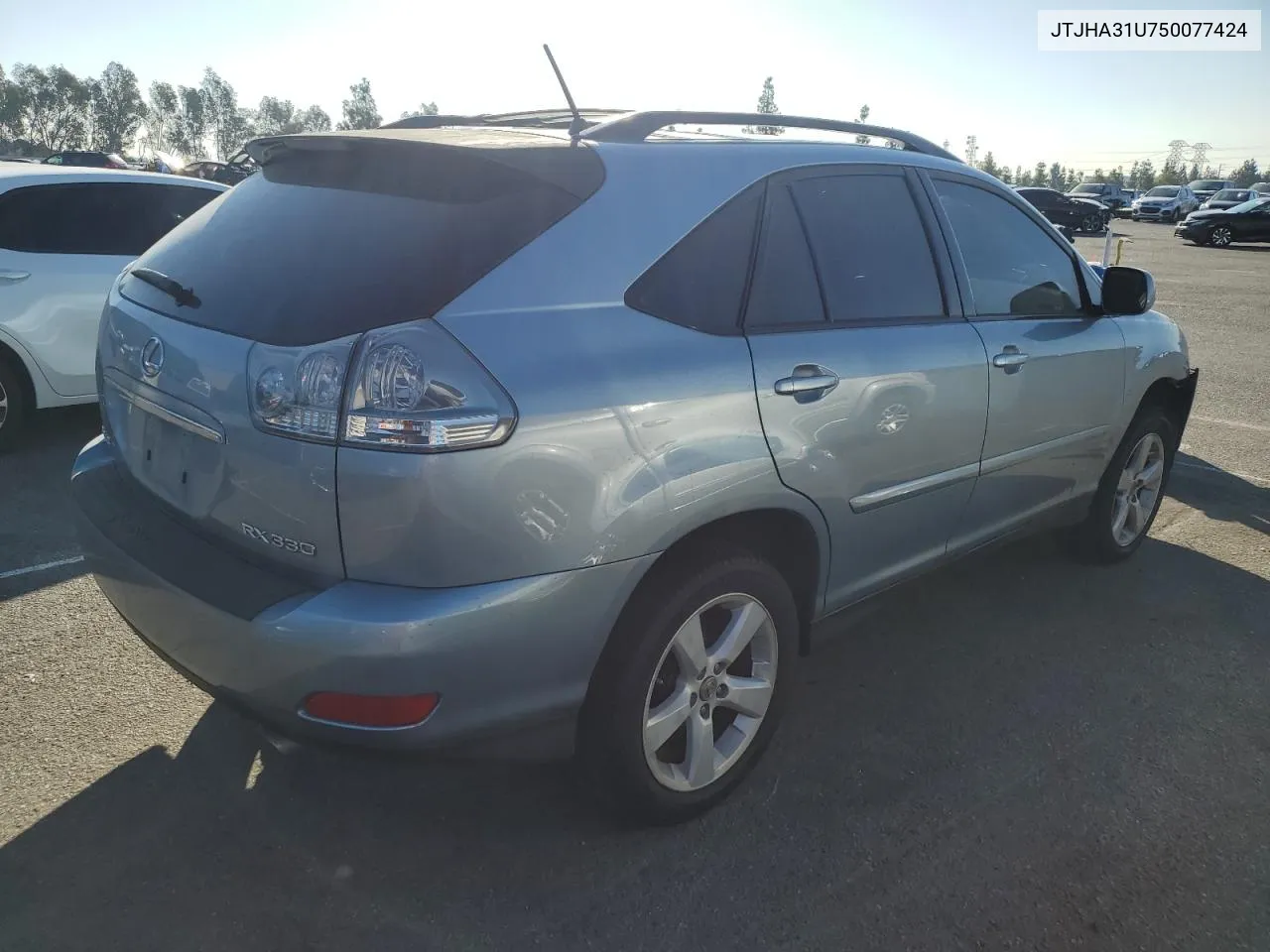 2005 Lexus Rx 330 VIN: JTJHA31U750077424 Lot: 79090394