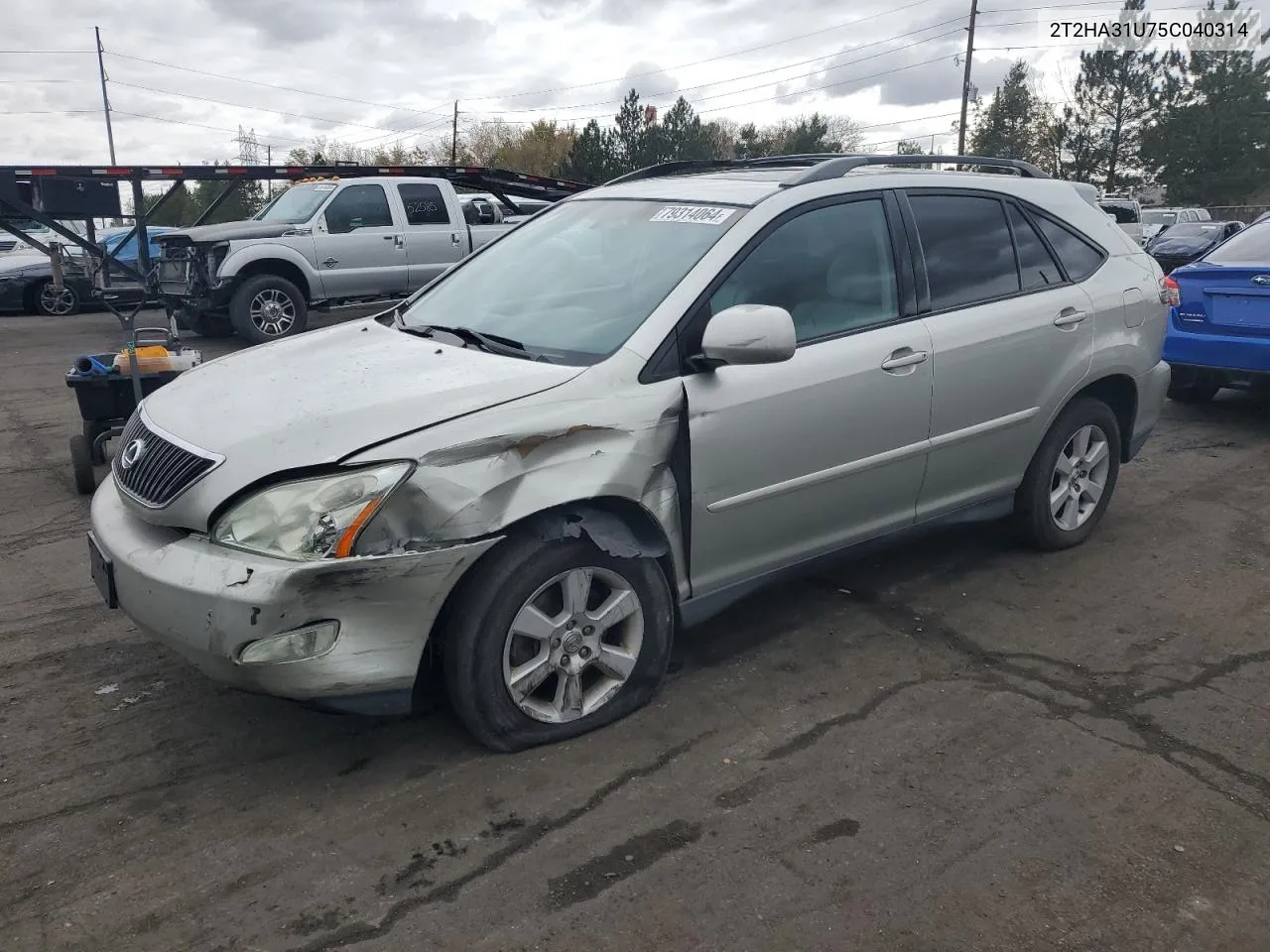 2005 Lexus Rx 330 VIN: 2T2HA31U75C040314 Lot: 79314064