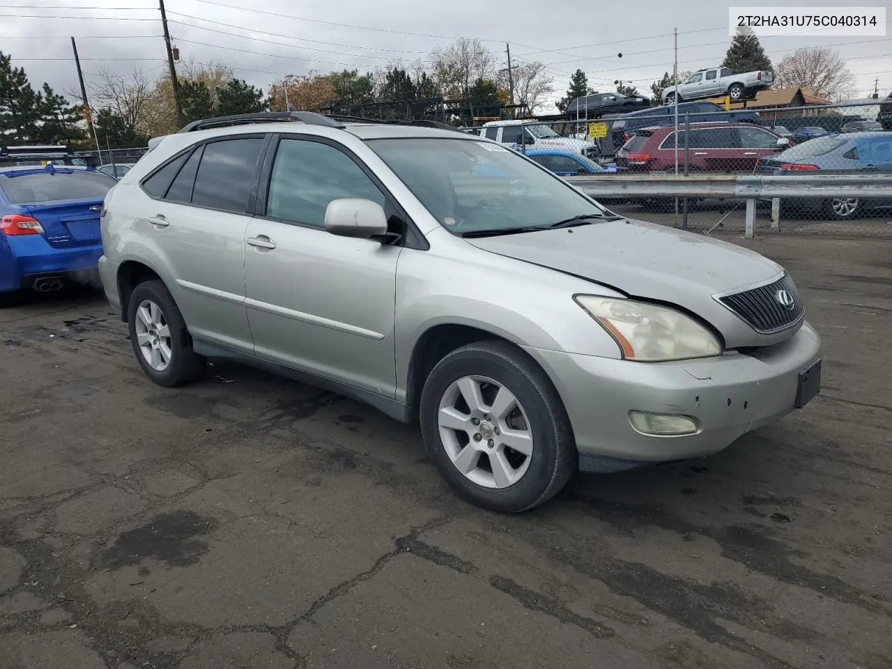 2005 Lexus Rx 330 VIN: 2T2HA31U75C040314 Lot: 79314064