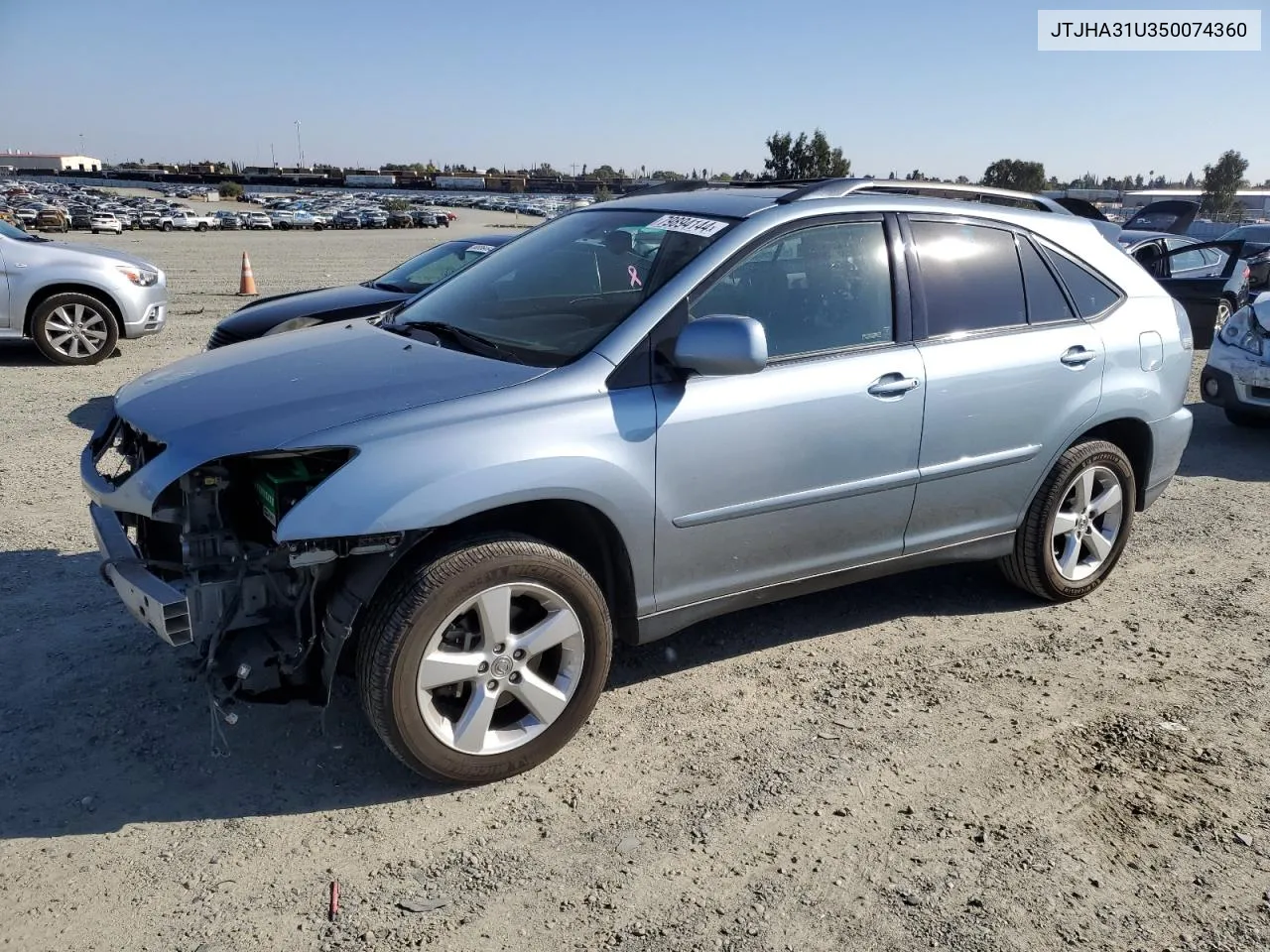 2005 Lexus Rx 330 VIN: JTJHA31U350074360 Lot: 79894144