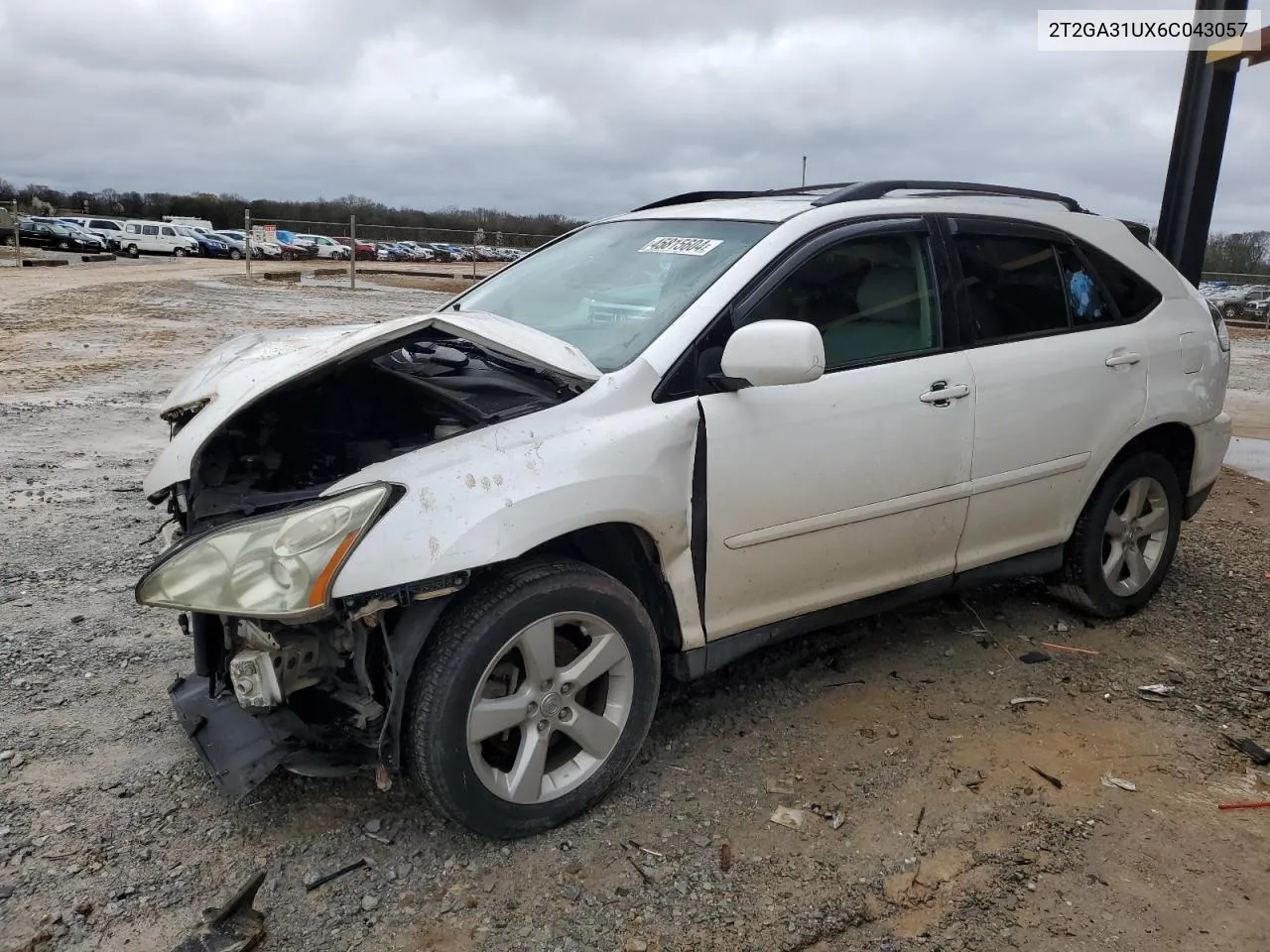 2006 Lexus Rx 330 VIN: 2T2GA31UX6C043057 Lot: 45815604