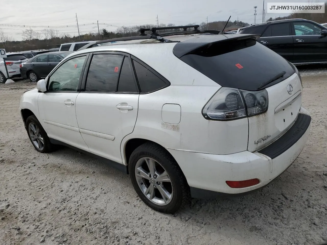 2006 Lexus Rx 400 VIN: JTJHW31U160003287 Lot: 49064874