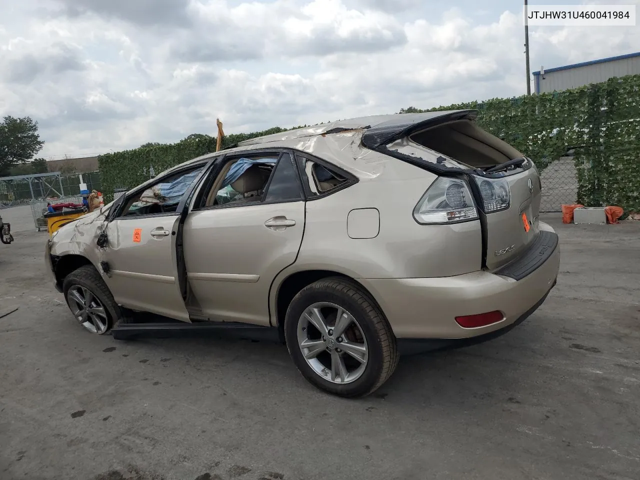 2006 Lexus Rx 400 VIN: JTJHW31U460041984 Lot: 54385984