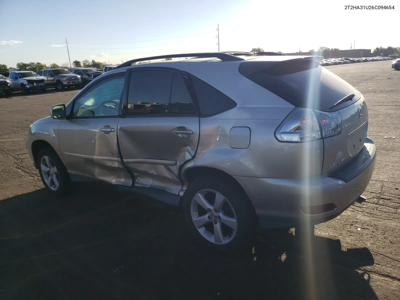 2006 Lexus Rx 330 VIN: 2T2HA31U26C094654 Lot: 58300534