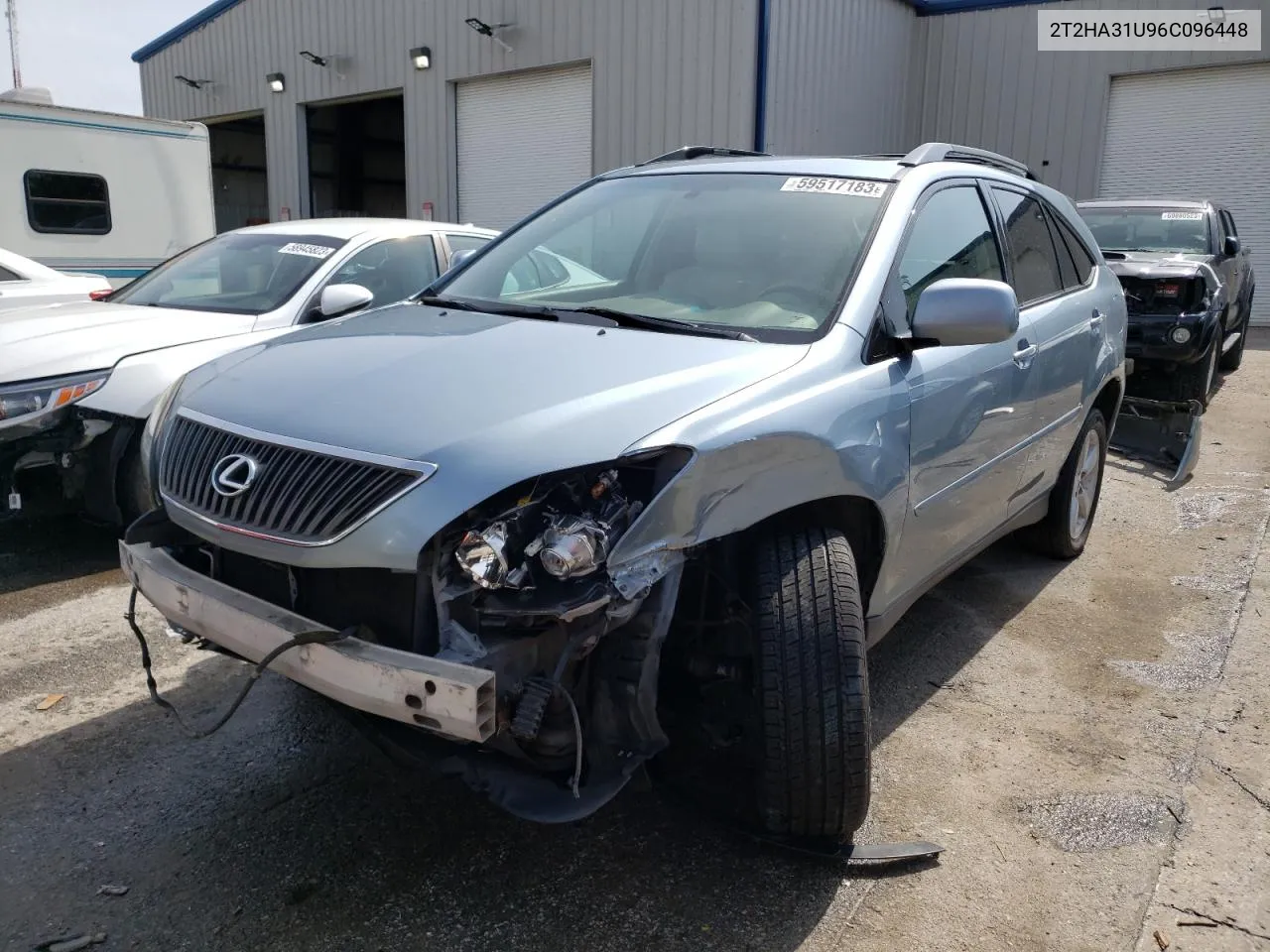 2006 Lexus Rx 330 VIN: 2T2HA31U96C096448 Lot: 59517183