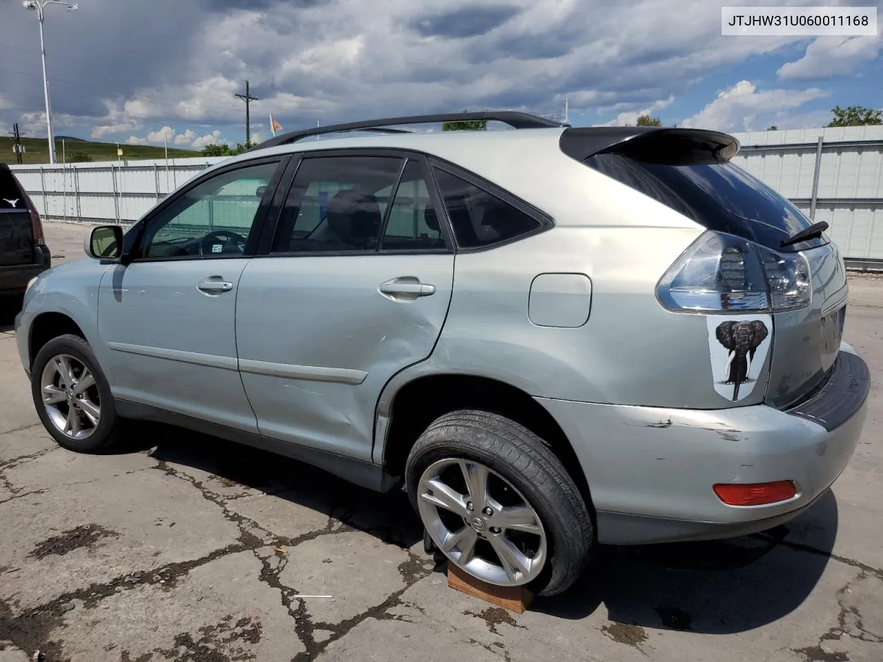 2006 Lexus Rx 400 VIN: JTJHW31U060011168 Lot: 60542654