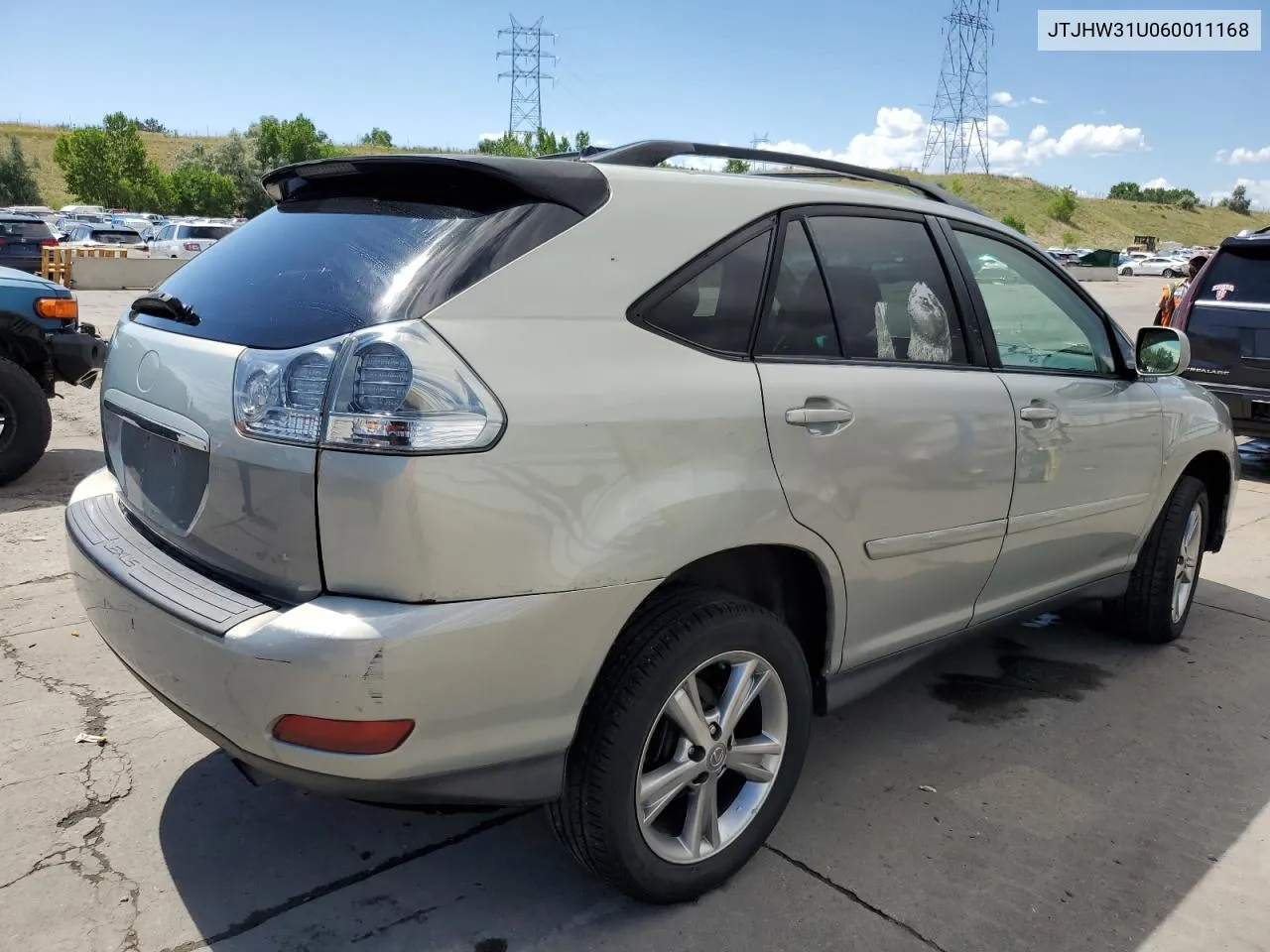 2006 Lexus Rx 400 VIN: JTJHW31U060011168 Lot: 60542654