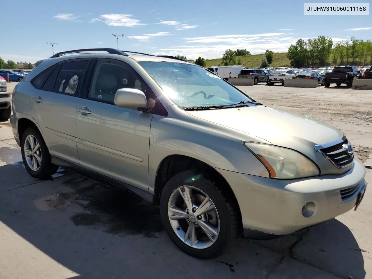 2006 Lexus Rx 400 VIN: JTJHW31U060011168 Lot: 60542654