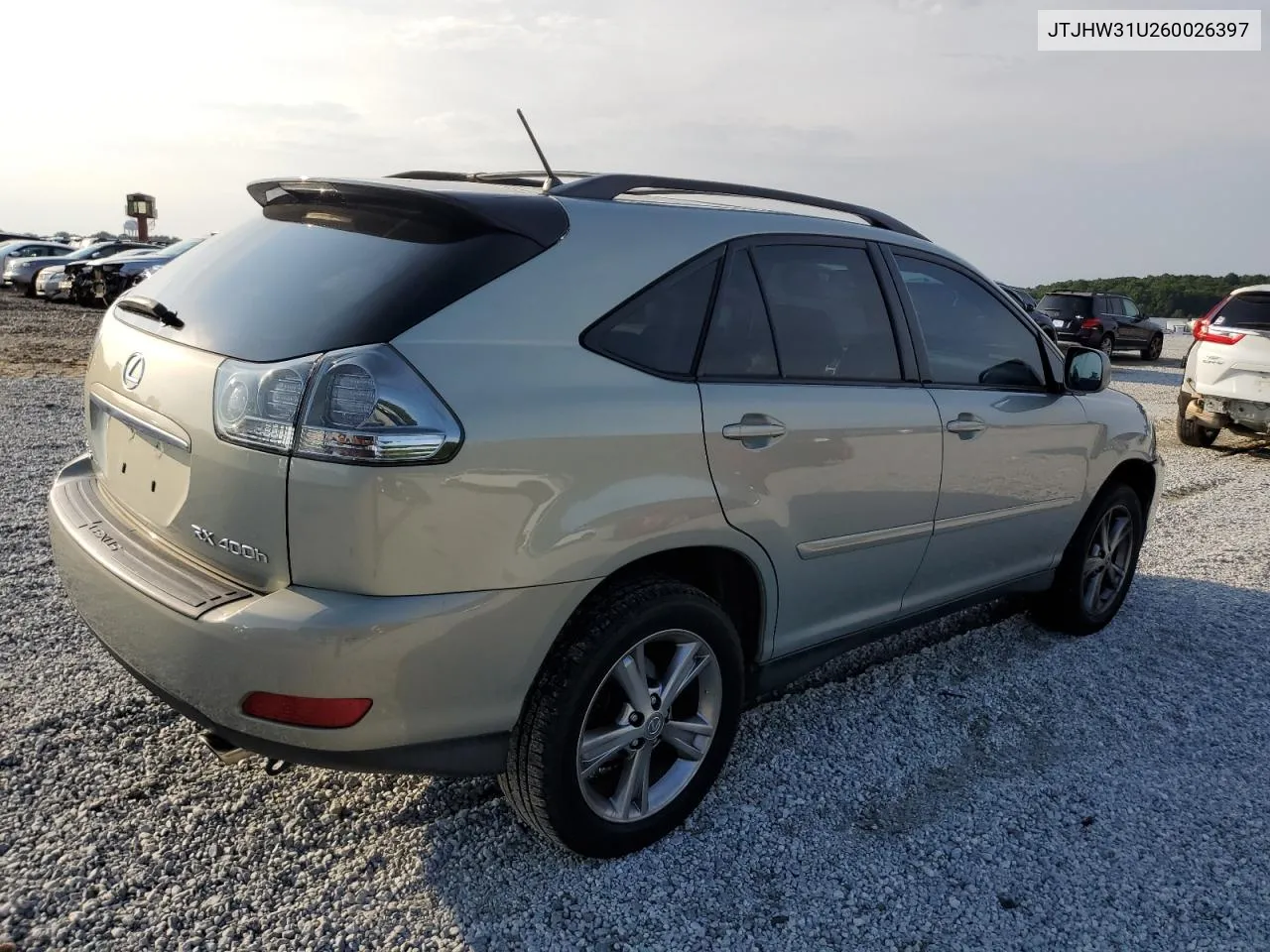 2006 Lexus Rx 400 VIN: JTJHW31U260026397 Lot: 64835714