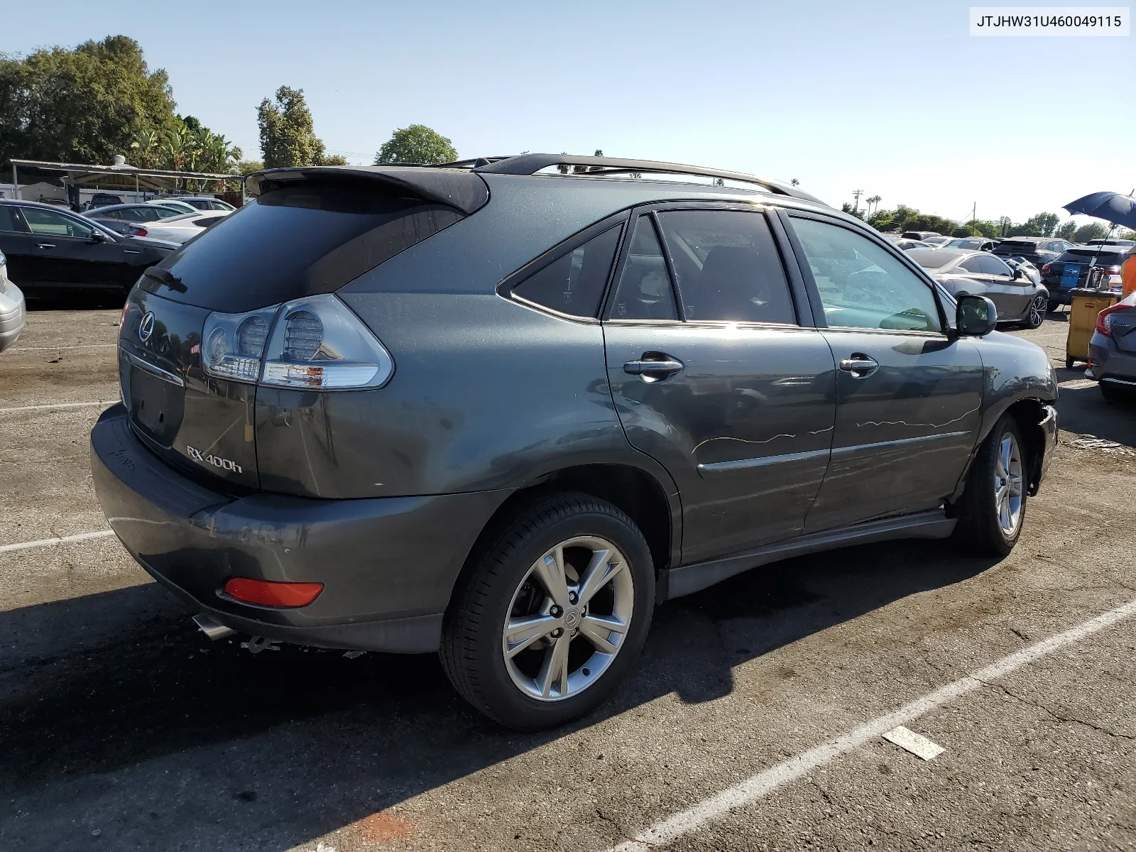 2006 Lexus Rx 400 VIN: JTJHW31U460049115 Lot: 66918404